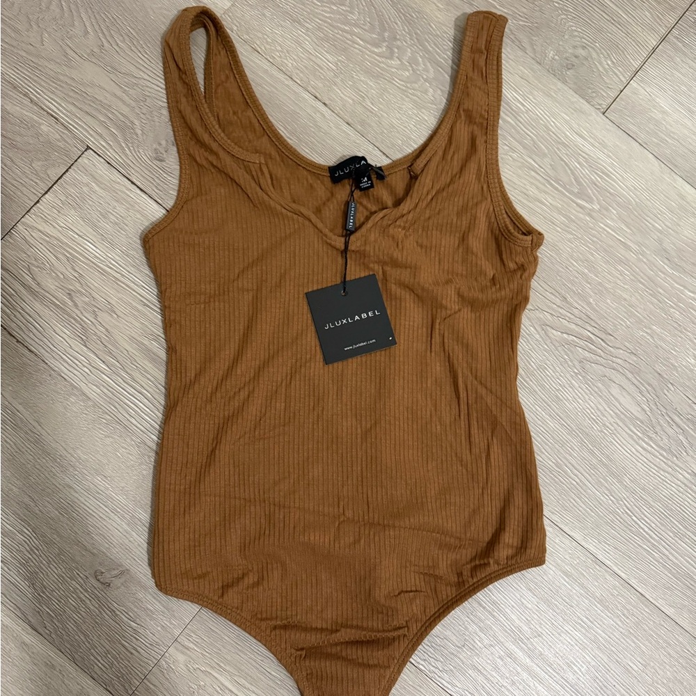 JLUXLABEL Ribbed Bodysuit
